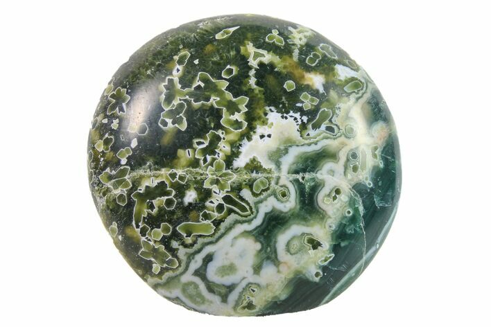 Unique Ocean Jasper Pebble - Madagascar #158357